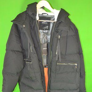 (NEW)  OROLAY BLACK PUFFER COAT 2XL